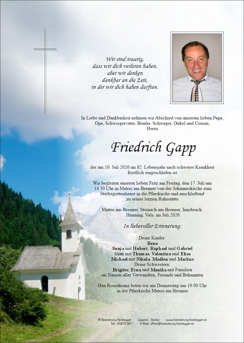 Fritz Gapp